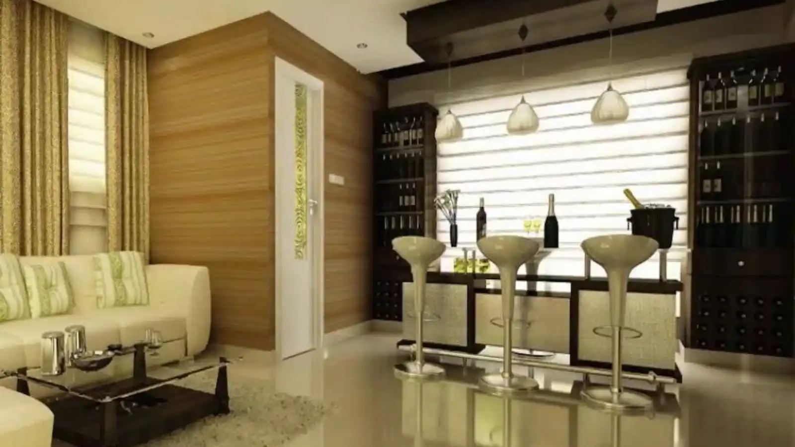 DivyaSree 77° East Villas in Kadubeesanahalli Bangalore Lounge